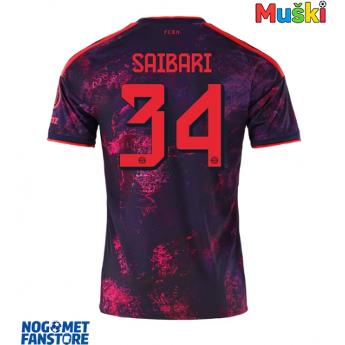 Bayern Munich Ismael Saibari #34 Rezervni Dres 2026-27 Kratak Rukav